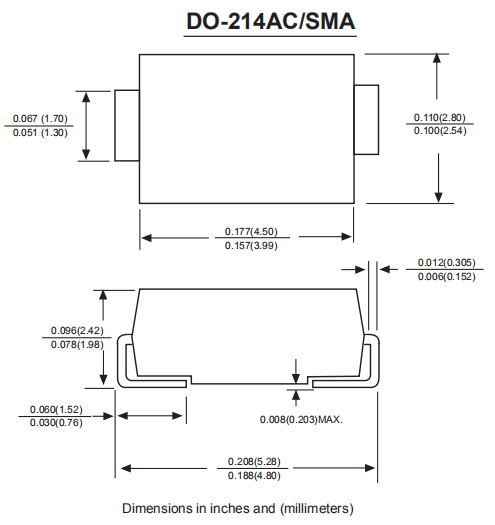 RS1A二極管參數(shù)