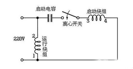 220V交流單相電機