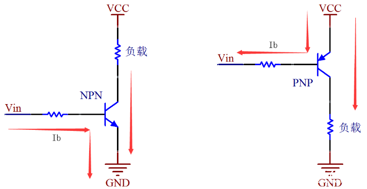 三極管開關(guān)電路