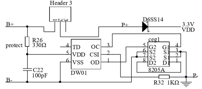 充電保護(hù)電路