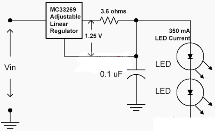 LED恒流源驅(qū)動電路