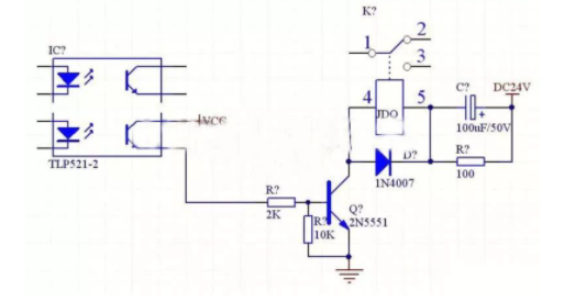 繼電器驅(qū)動電路