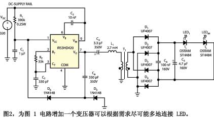 驅(qū)動(dòng)LED的CFL整流器IC