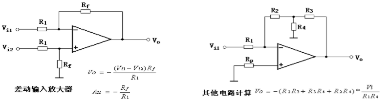 運算放大器計算公式