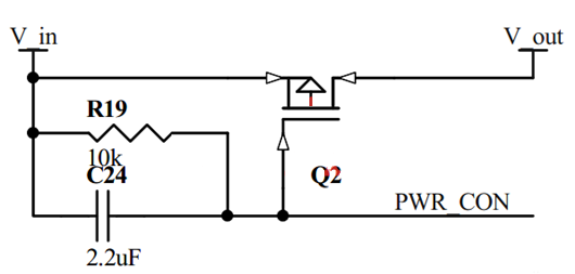 PMOS 電源開(kāi)關(guān)