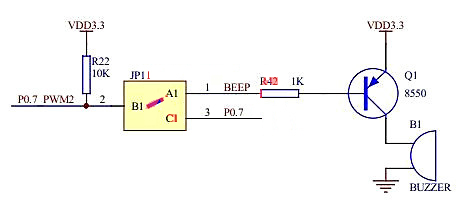 蜂鳴器驅(qū)動電路圖