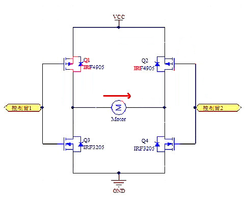 場(chǎng)效應(yīng)管 電機(jī)驅(qū)動(dòng)