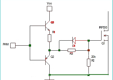 MOS管門極驅(qū)動電路