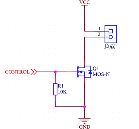 NMOS PMOS 電源開(kāi)關(guān)