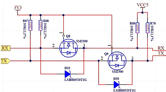 3V 5V 電平轉(zhuǎn)換電路