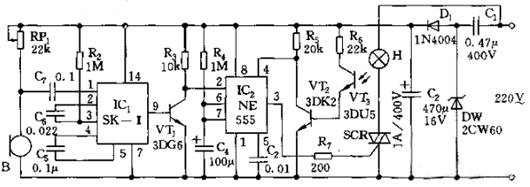 12V延時關(guān)閉電路